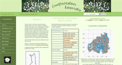 Desktop Screenshot of luopioistenkasvisto.fi